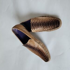 43 ALDO mens snakeskin loafers